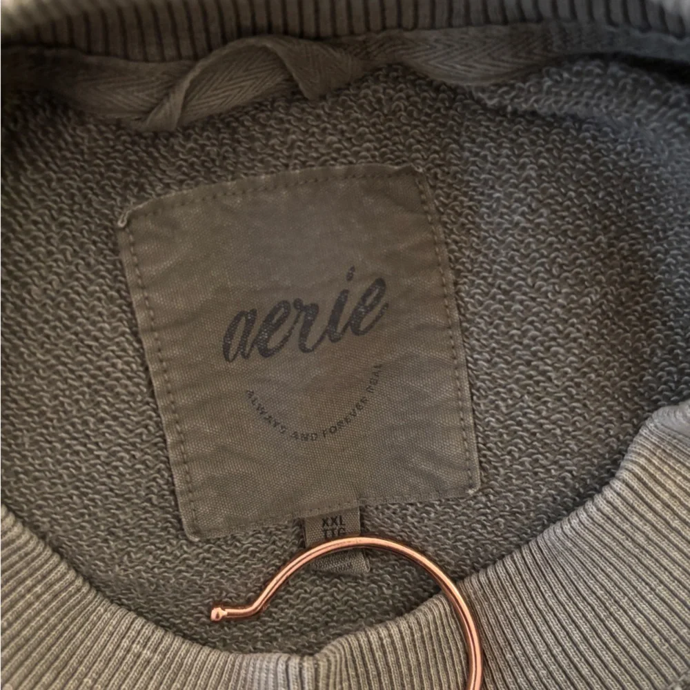 Aerie Olive Sweatshirt - If You Got It Haunt It - Size XXL - Picture 4 of 6